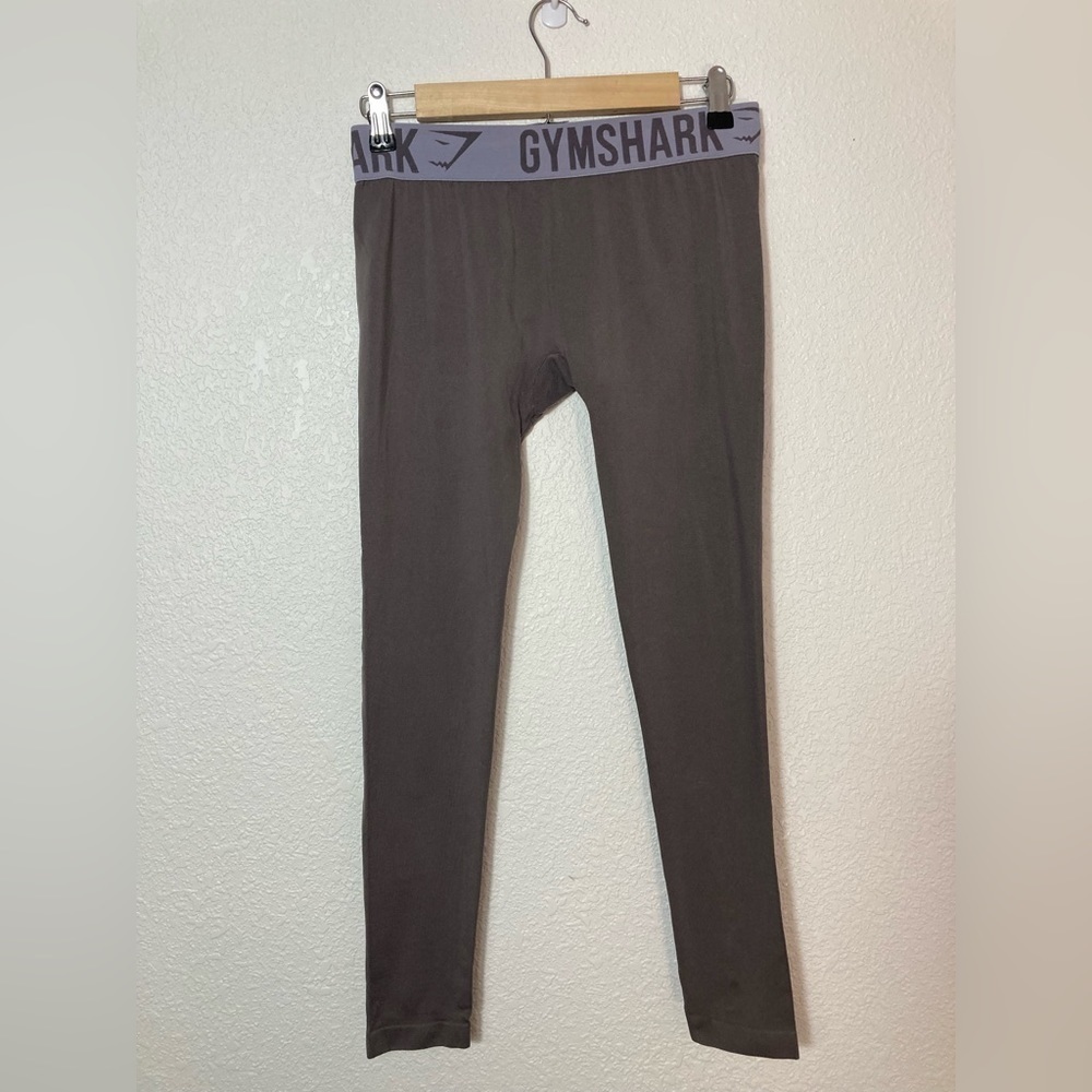 Gymshark grey leggings Small nylon elastane blend